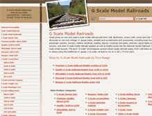 Tablet Screenshot of g-scale.railroadmemorabilia.net